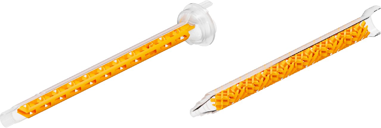 Figure 1 - Left Blueline Mixer; Right X-Grid Mixer Figure 1 - Left Blueline Mixer; Right X-Grid Mixer